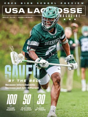 March 2025 edition of USA Lacrosse Magazine