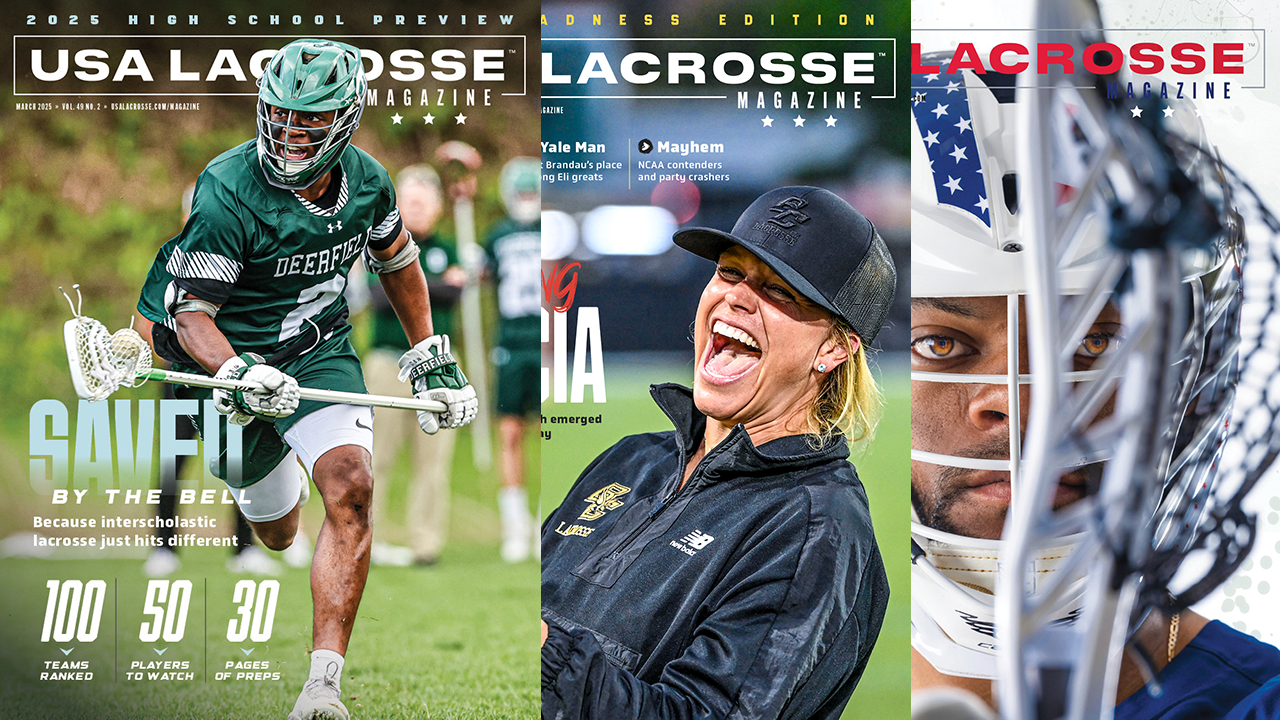 USA Lacrosse Magazine covers