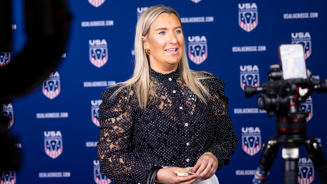 Natalie Wills at a ring ceremony for the 2022 U.S. Women's National Team held in January 2023 at the Baltimore Convention Center.